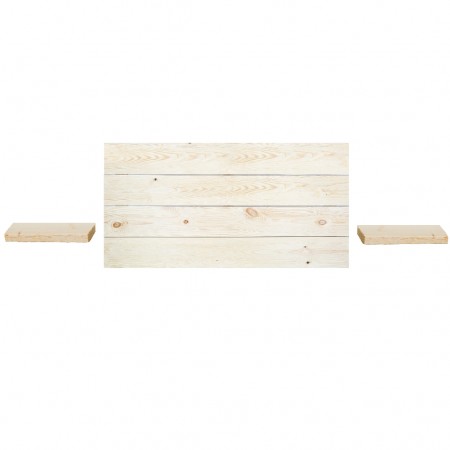 Pack de Cabecero horizontal y mesitas Hak natural