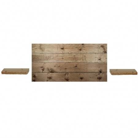 Pack de Cabecero horizontal y mesitas Hak natural