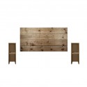 Pack de Cabecero horizontal y mesitas Hak natural