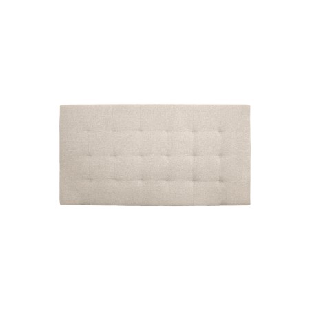 Tête de lit polyester plis beige