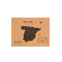 Liège carte Espagne noir