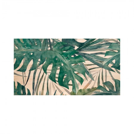 Tête de lit naturelle 'Feuilles de palmier'