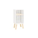 Table de chevet Box verticale blanche