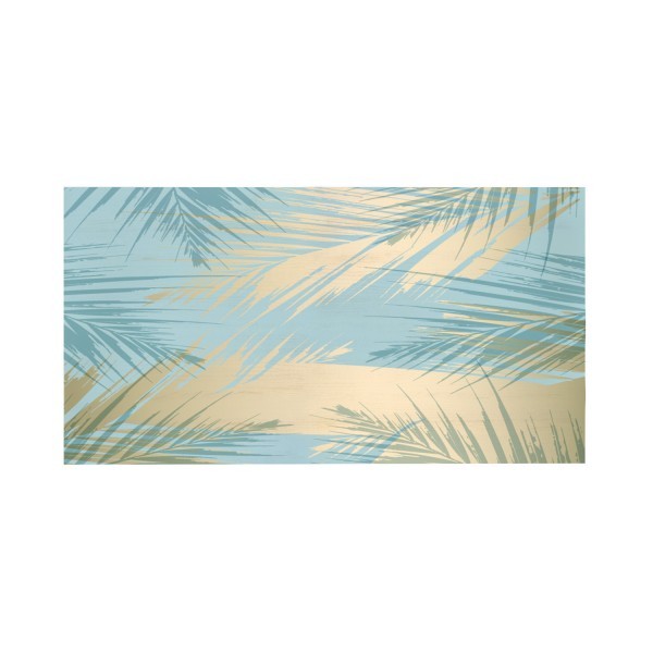 Tête de lit marinée 'Golden palms'