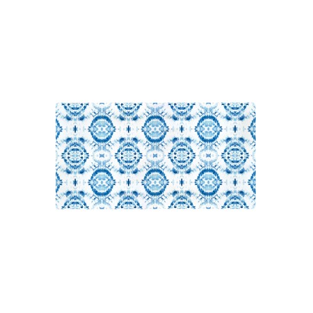 Tête de lit marinée 'Bleu géométrique'