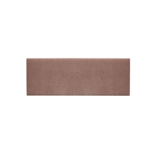 Tête de lit tapissée Hoola lisse orange