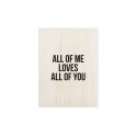 Boite en bois All of me 