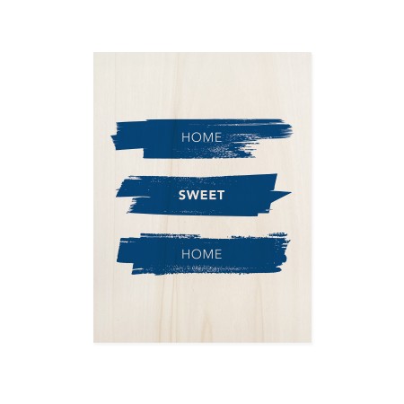 Tableau en bois Sweet Home