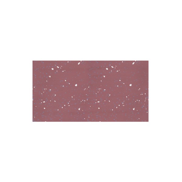 Tête de lit décapée Terrazzo mauve