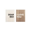 Pack tableaux Dear Bed