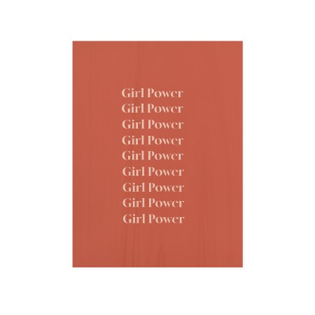 Tableau en bois Girl Power II
