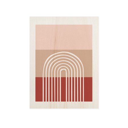 Tableau en bois Sunrise