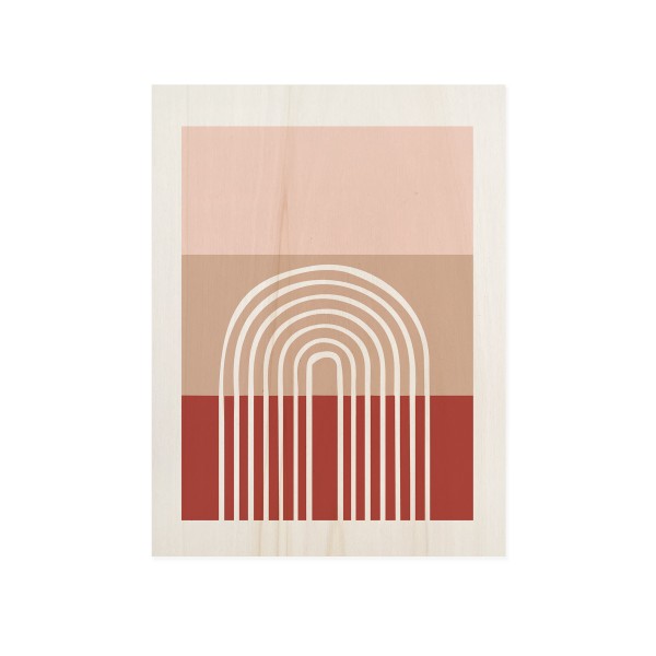 Tableau en bois Sunrise