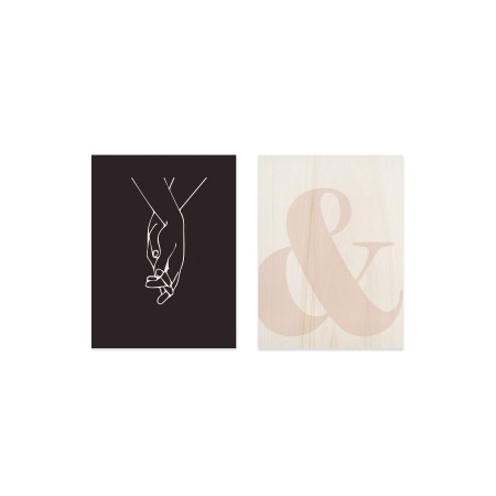 Pack de 2 tableaux Black hands