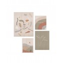 Pack de 4 tableaux Abstract