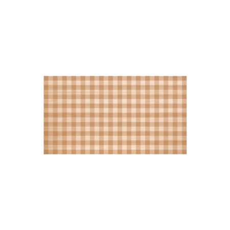 Tête de lit naturelle 'Carreaux vichy II'