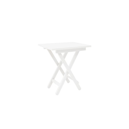 Table d'appoint pliante Maia blanche