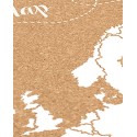 Liège carte Europe blanc