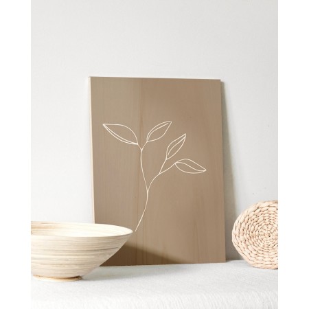 Tableau en bois Greeny