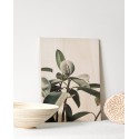 Tableau en bois Green Plant