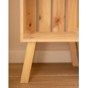 Table de chevet Box verticale naturelle