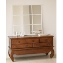 Miroir Lisboa I blanc