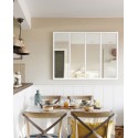 Miroir Milan III blanc