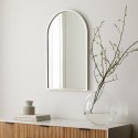 Miroir Duna blanc I 