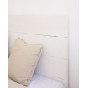 Tête de lit en bois flandes blanc
