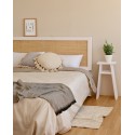 Table de chevet Aritz blanche