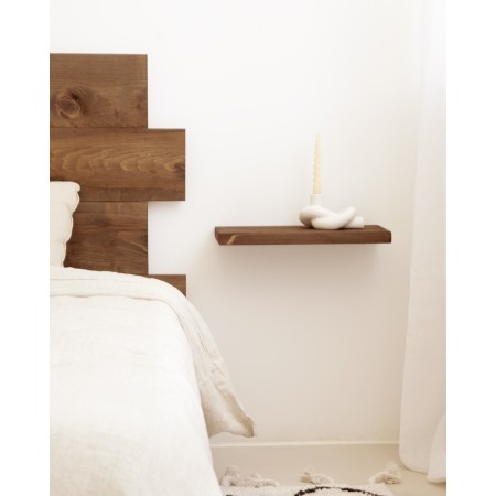 Table de chevet Hak noyer