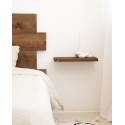 Table de chevet Hak noyer