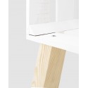 Table de chevet Box horizontale blanche