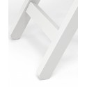 Table d'appoint pliante Maia blanche