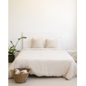 Tête de lit en bois flandes blanc