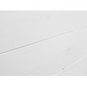 Tête de lit en bois flandes IV blanc