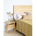 Tête de lit en bois flandes olivier