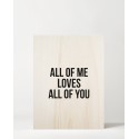 Boite en bois All of me 