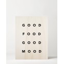 Tableau en bois Good Food