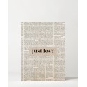 Tableau en bois Just Love