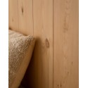 Tête de lit en bois Flandes II chêne moyen 