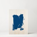Boîte en bois Blue Stud