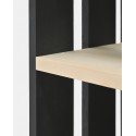 Table de chevet Box verticale noire