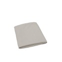 Housse pour tête de lit en bouclé gris clair de différentes dimensions