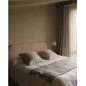 Housse pour tête de lit en velours côtelé corail de différentes dimensions