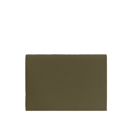 Tête de lit déhoussable en lin vert de différentes dimensions