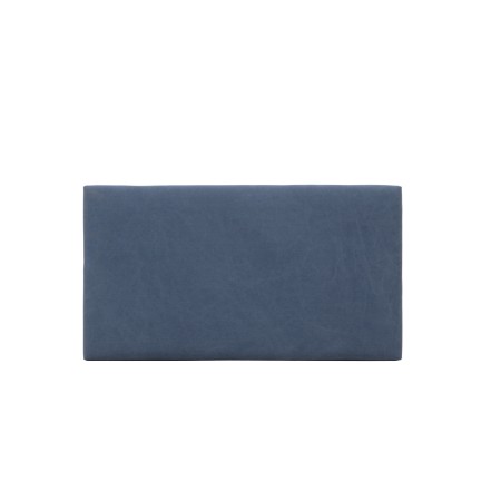Tête de lit tapissée en bleu de plusieurs tailles