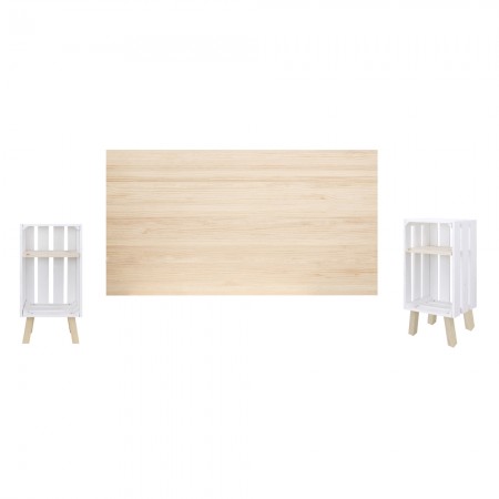 Pack naturel lisse et blanc