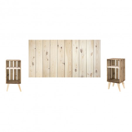 Pack vieilli et naturel vertical